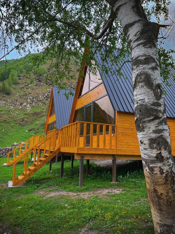 Pine Chalet Kazbegi Bagian luar foto